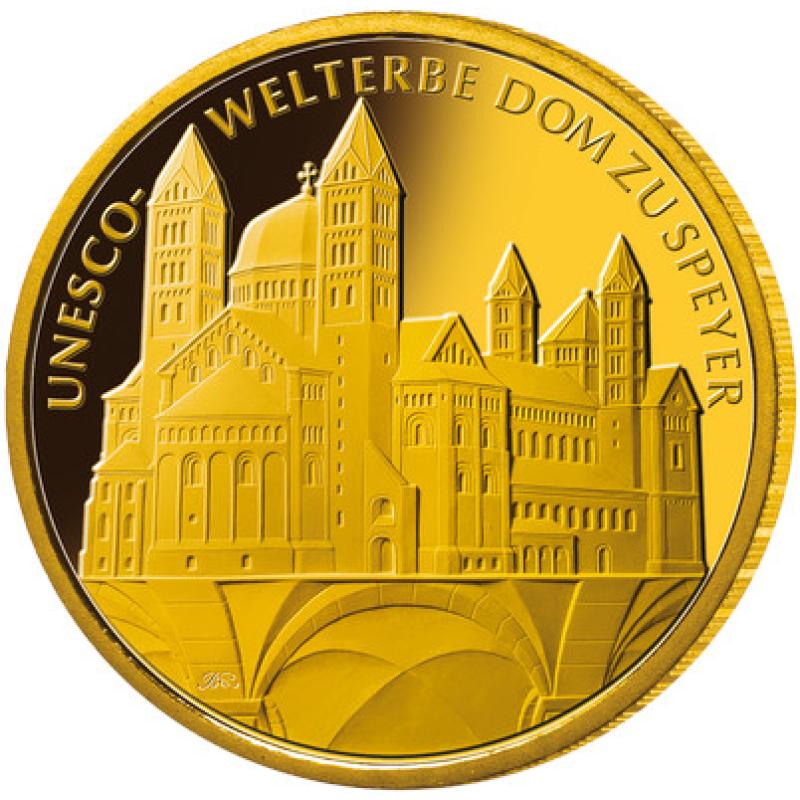 1/2 unce zlatá mince - 100 Euro Dom zu Speyer 2019 (F)