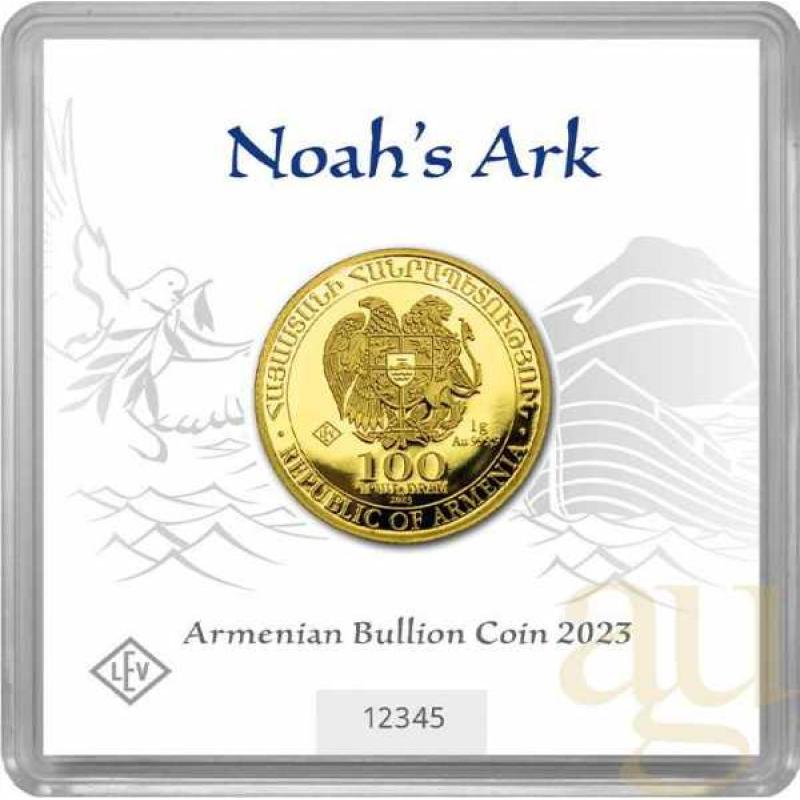 1 Gramm Goldmünze Arche Noah 2023