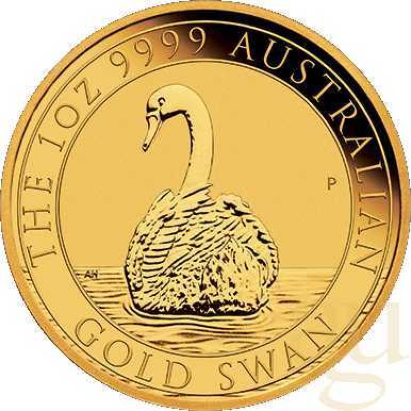 1 Unze Goldmünze Australien Schwan 2023