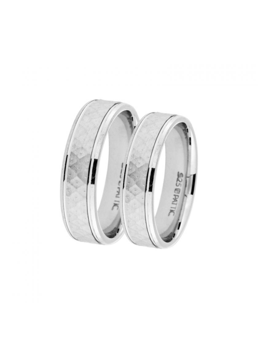 Stříbrný snubní prsten PATTIC AF0123