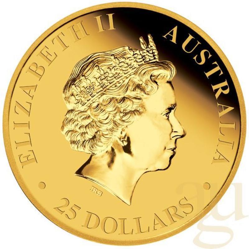 1/4 Unze Goldmünze Australien Känguru 1999