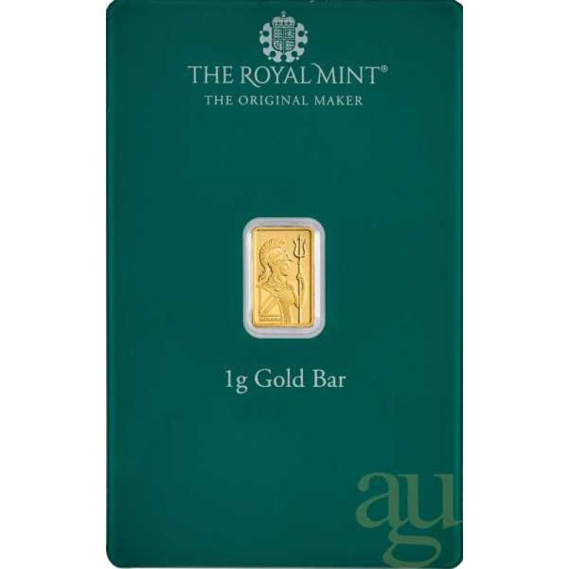 1 Gramm Goldbarren The Royal Mint - Merry Christmas