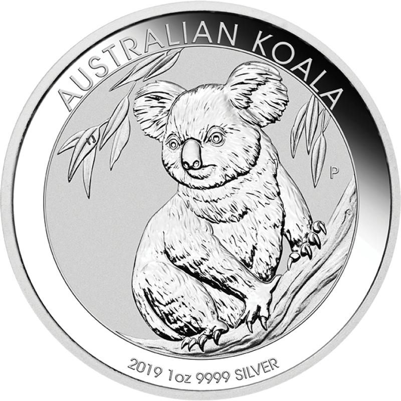 1 unce stříbrná mince Austrálie Koala 2019