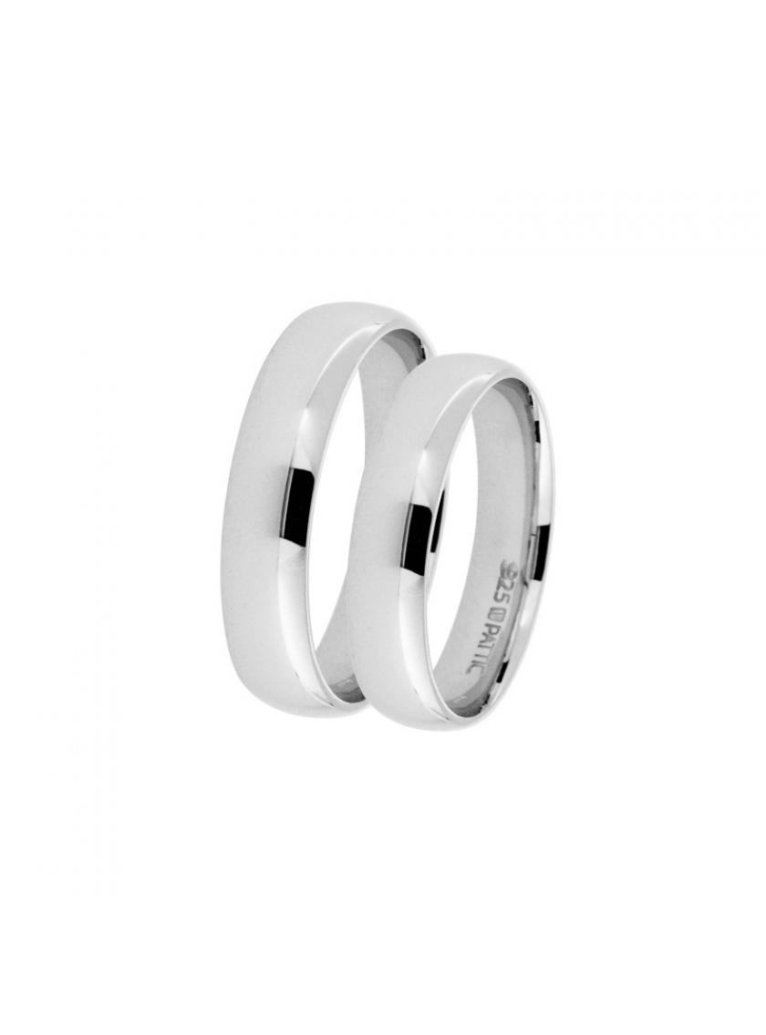 Stříbrný snubní prsten PATTIC AFD0052