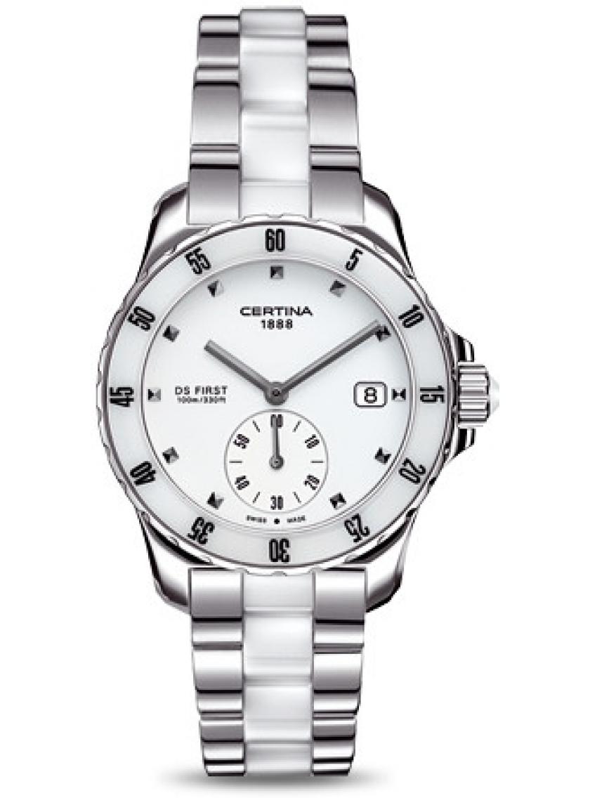 Dámské hodinky CERTINA DS FIRST CERAMIC SMALL SECOND C014.235.11.011.01