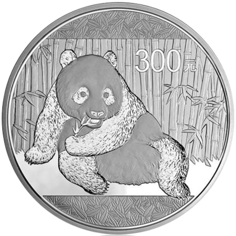 1 kilogram stříbrná mince China Panda 2015 proof