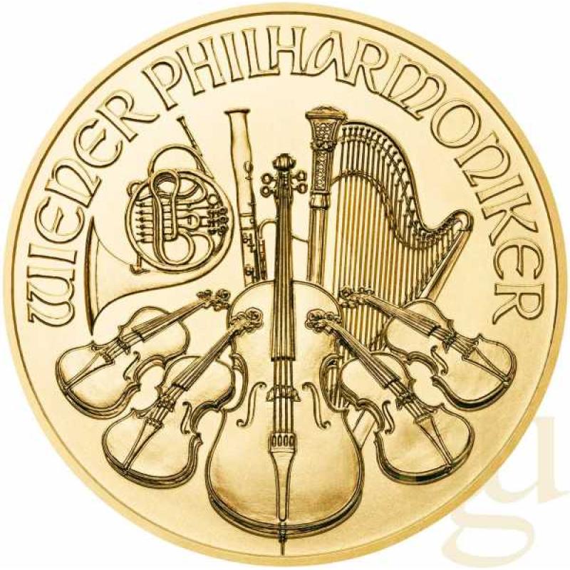 1/10 Unze Goldmünze Wiener Philharmoniker 2023