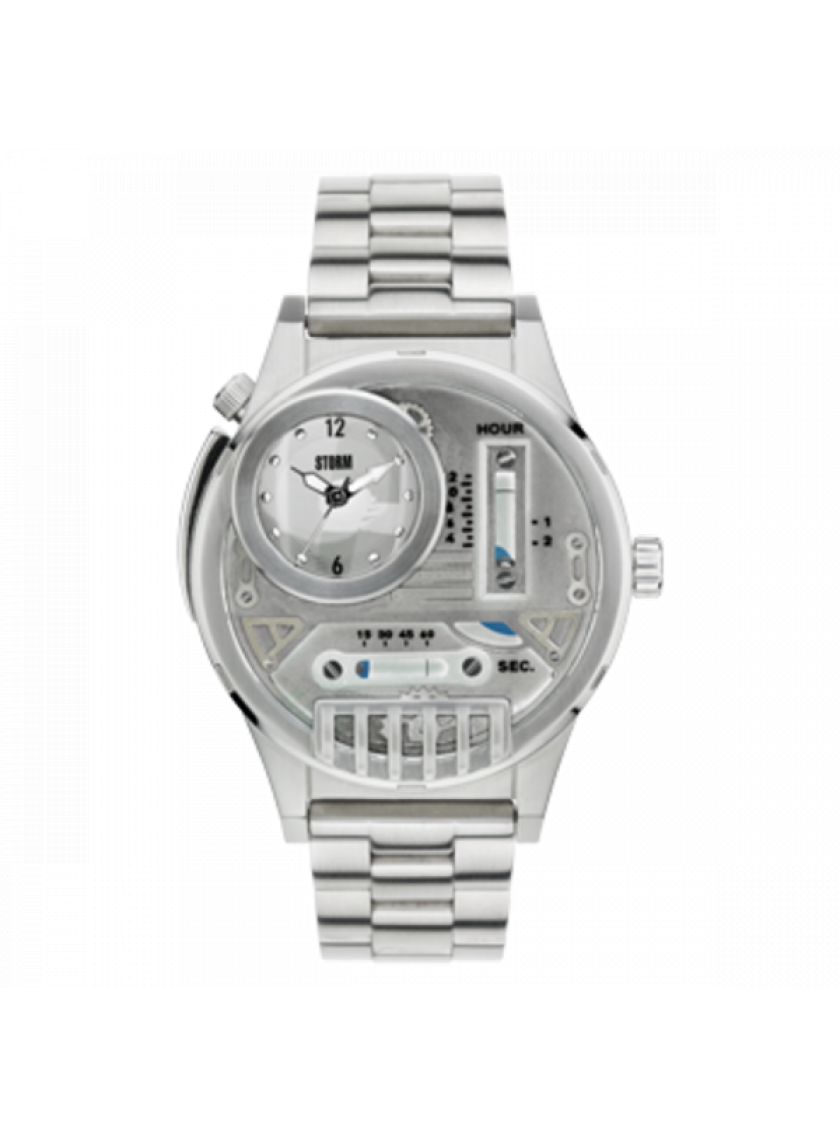 Pánske hodinky STORM Hydroxis Silver 47237/S