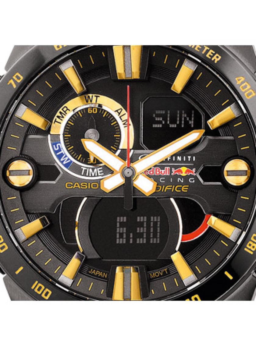 Pánské hodinky CASIO Edifice Red Bull Racing LIMITED EDITION ERA-201RBK-1A