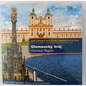 sada oběžných mincí české republiky 2016 Olomoucký kraj