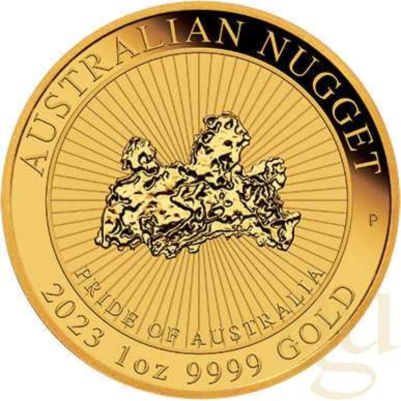 1 Unze Goldmünze Australien Nugget - Pride of Australia 2023