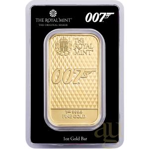 31,1 gramů zlatý slitek The Royal Mint - James Bond 007 - Diamonds Are Forever