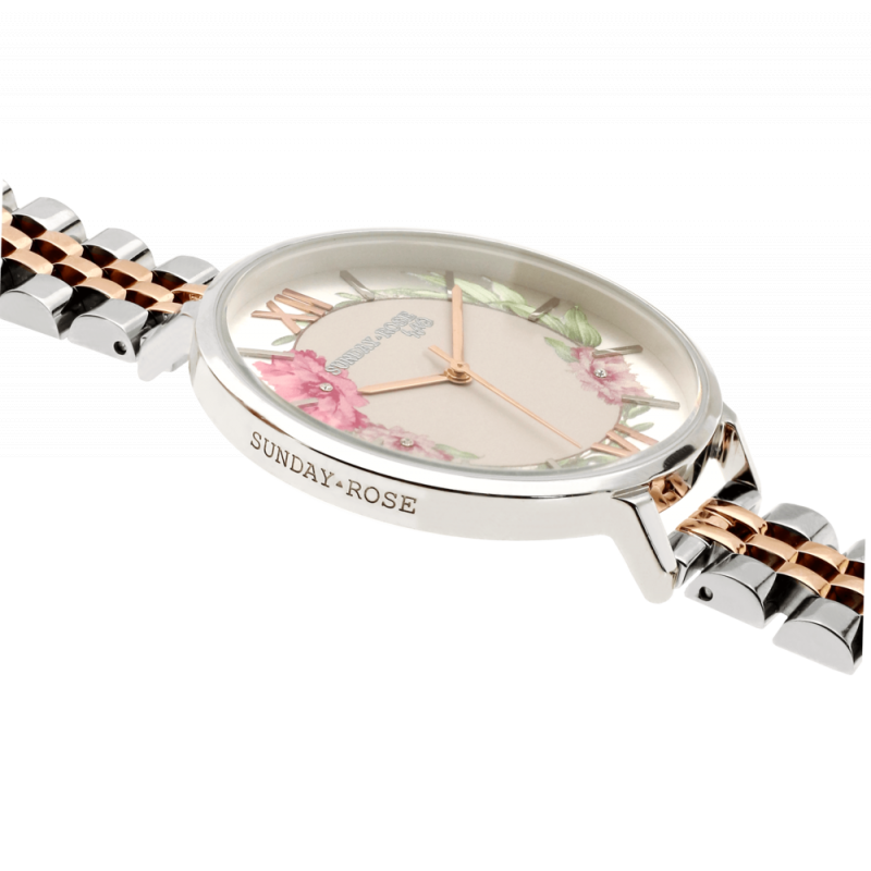 Dámské hodinky JVD SUNDAY ROSE Spirit BLUSH SUN-S18