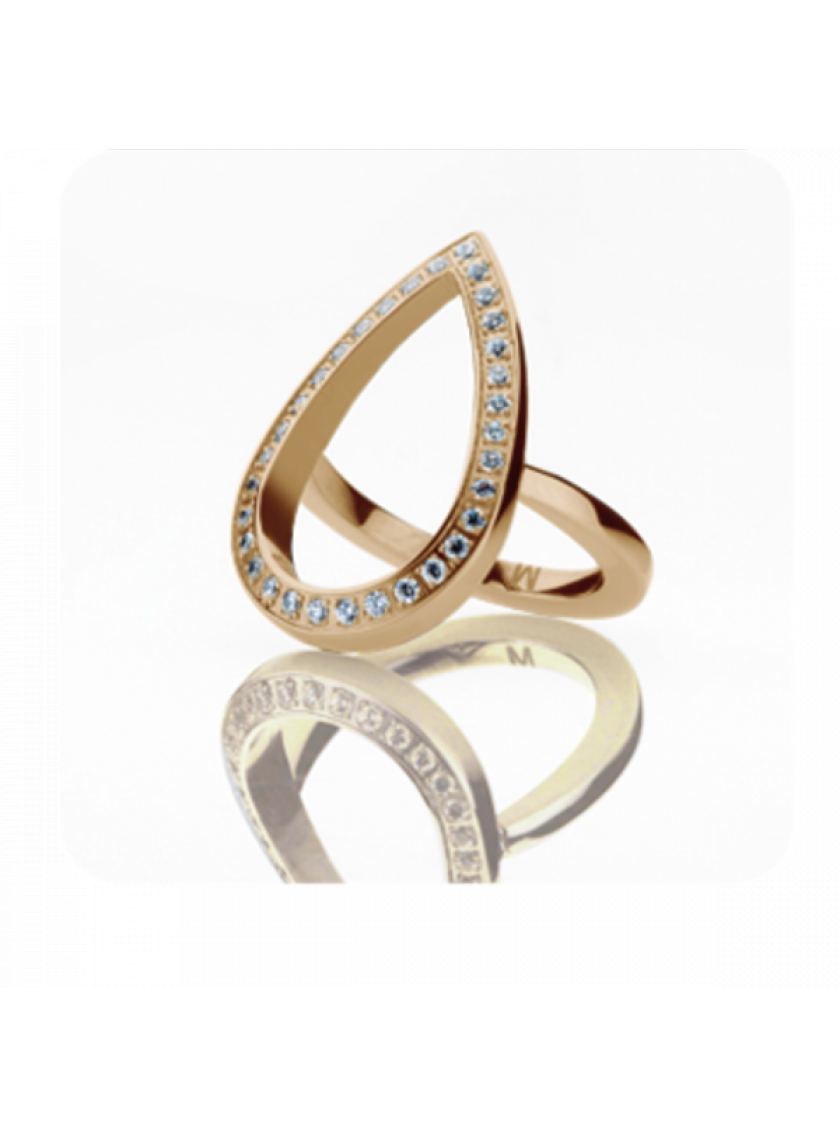 Prsteň STORM Elipsia Ring - Rose Gold 9980626/RG/P