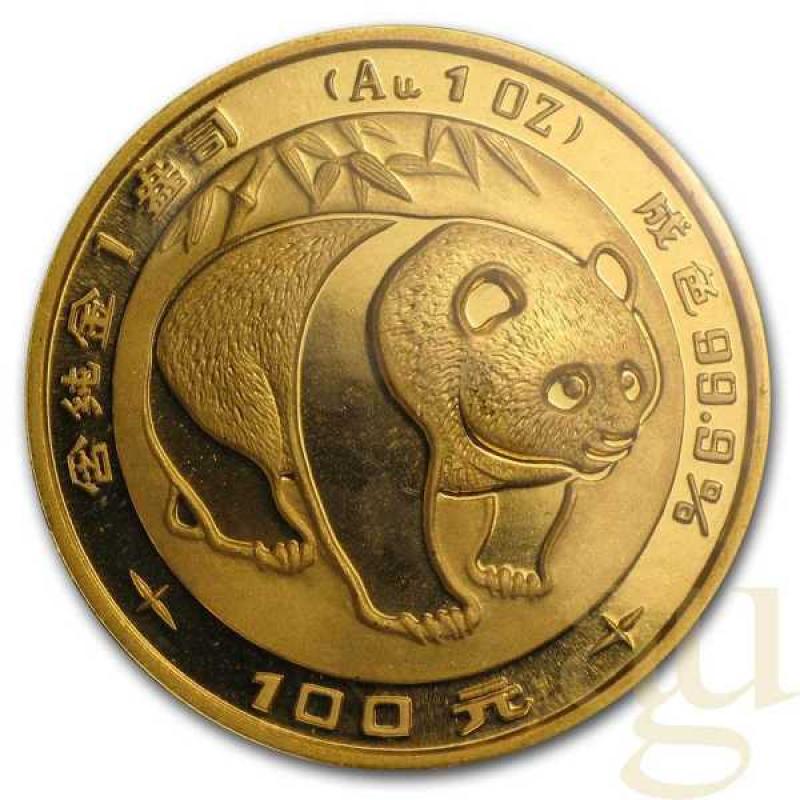 1/10 Unze Gold China Panda 1983