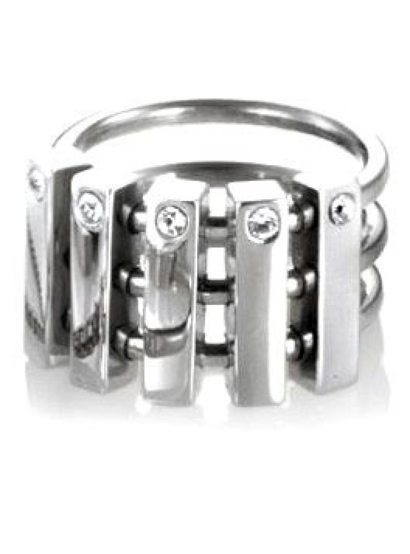 Prsten STORM Funkicharm Ring Silver 99650/S/M