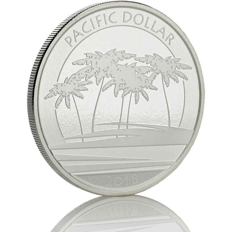 1 unce stříbrná mince Fiji Pacific Dollar 2018