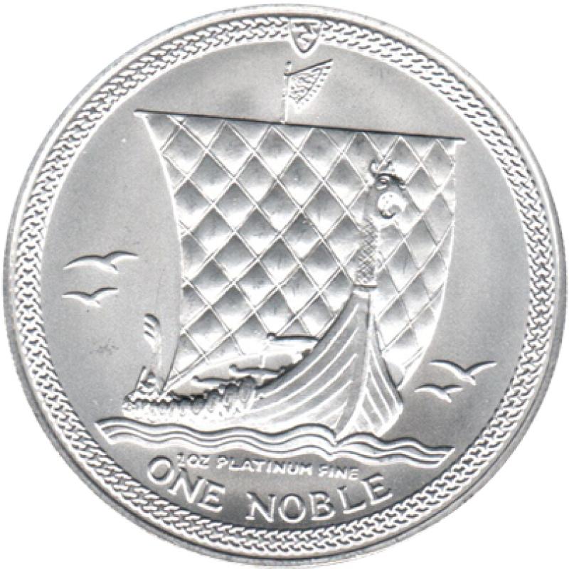 1/10 uncí platinová mince Noble - Isle of Man