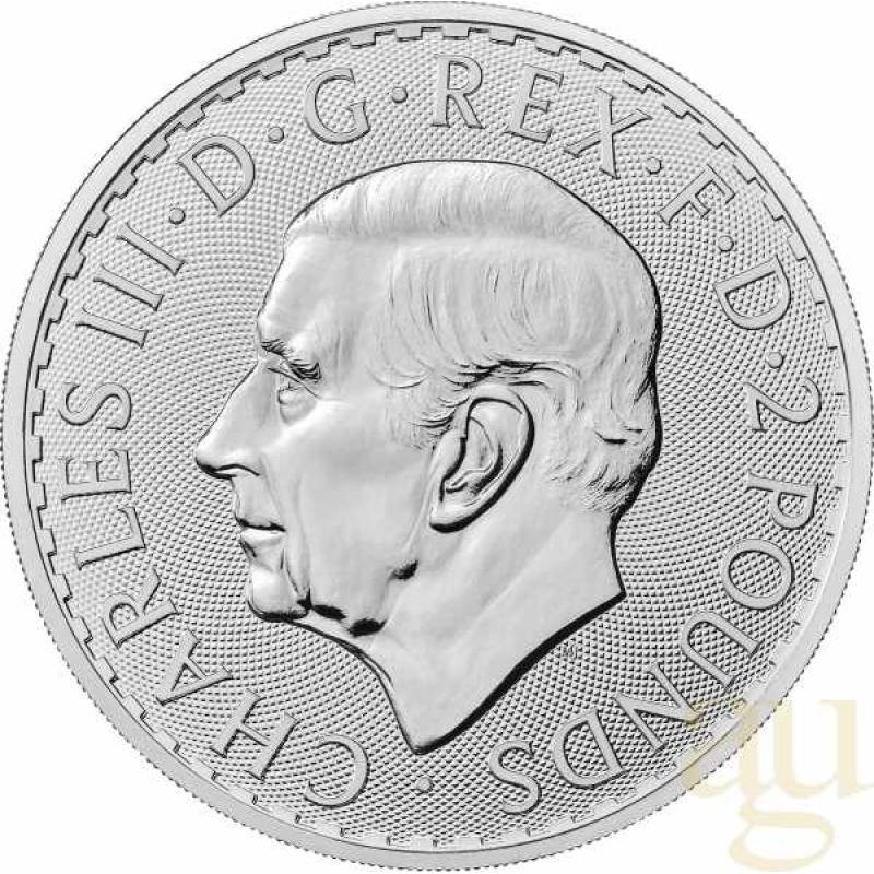 1 Unze Silbermünze Britannia 2023 - King Charles
