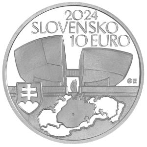 2024-PSM 10 eur Slovenské národné povstanie - 80. výročie Proof