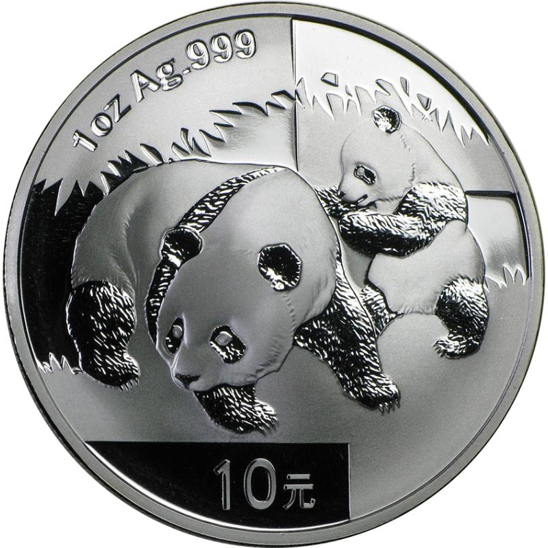 1 kilogram stříbrná mince China Panda 2008 proof