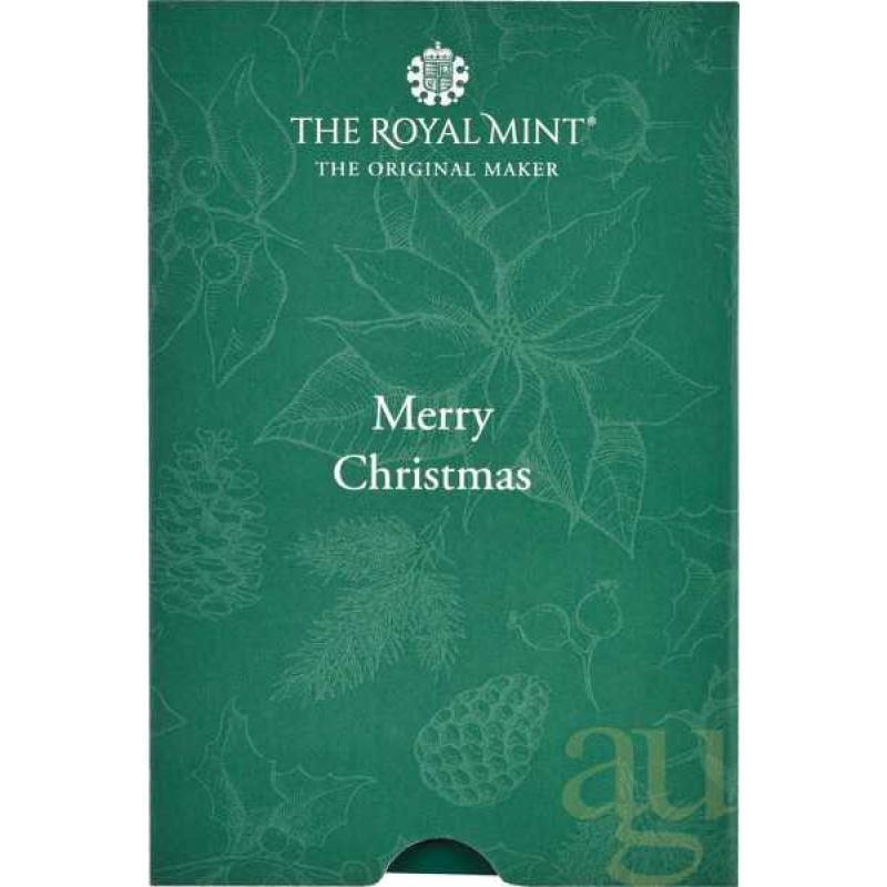 1 Gramm Goldbarren The Royal Mint - Merry Christmas