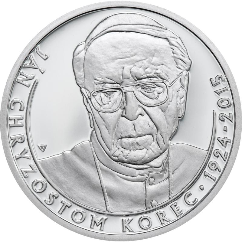 2024-PSM 10 eur Ján Chryzostom Korec-100. výročie narodenia Proof