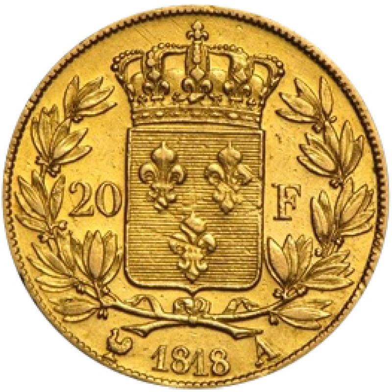 20 franků Louis XVIII (1816-1824)