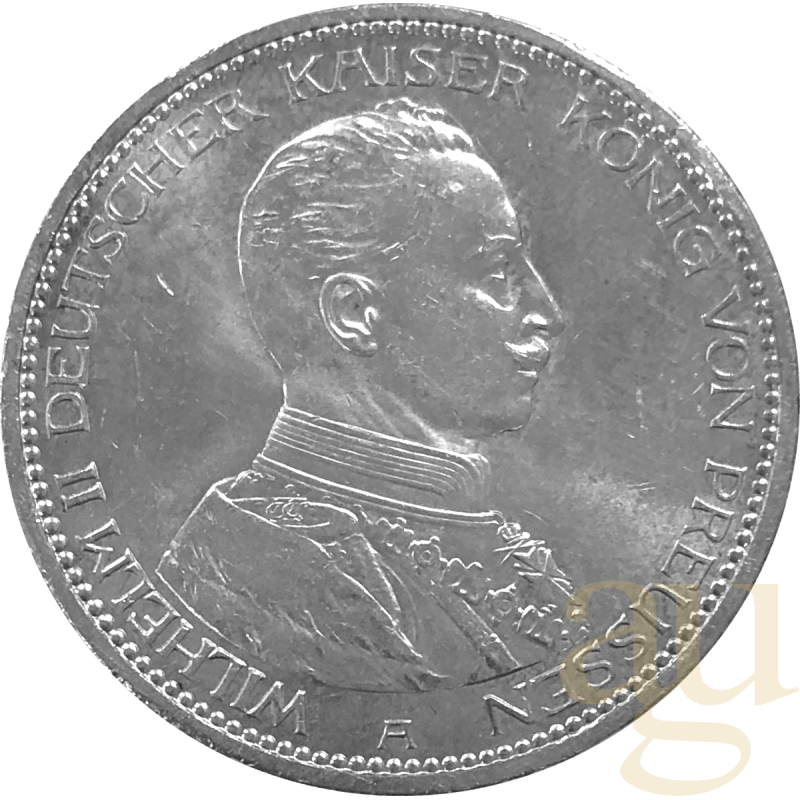 5 Mark stříbrná mince Kaiserreich verschiedene