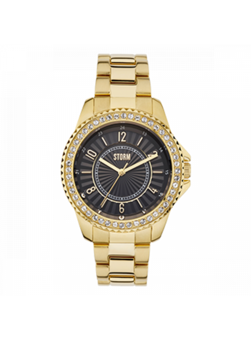 Dámske hodinky STORM Zirona Crystal - Gold 47276/GD