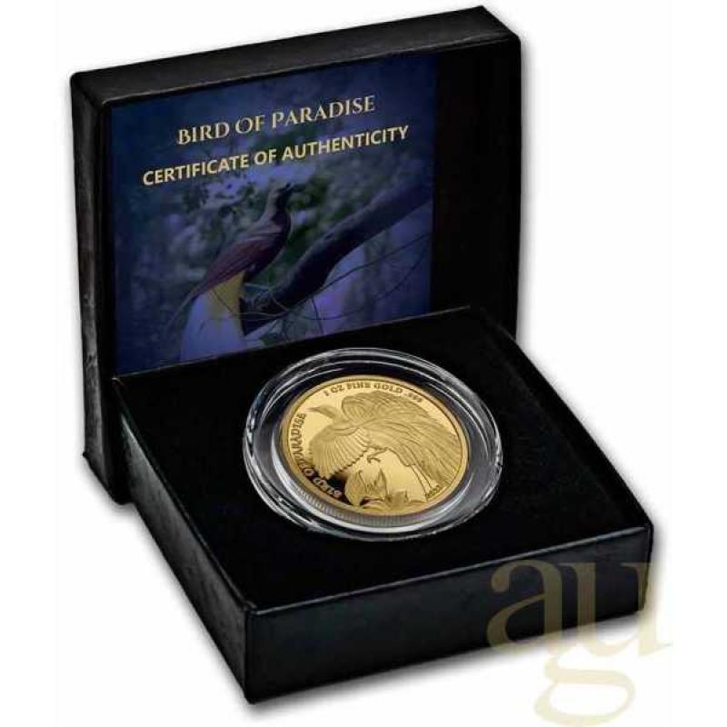 1 Unze Goldmünze Papua New Guinea Bird of Paradise 2023