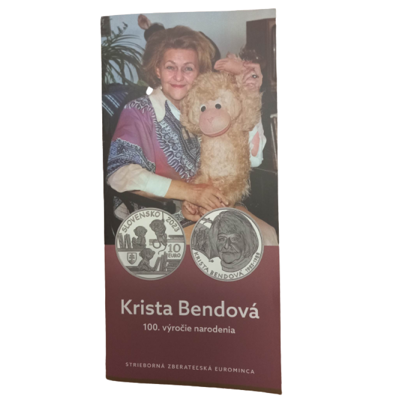 PSM 10 eur 100. výročie narodenia Krista Bendová B.K. 10652