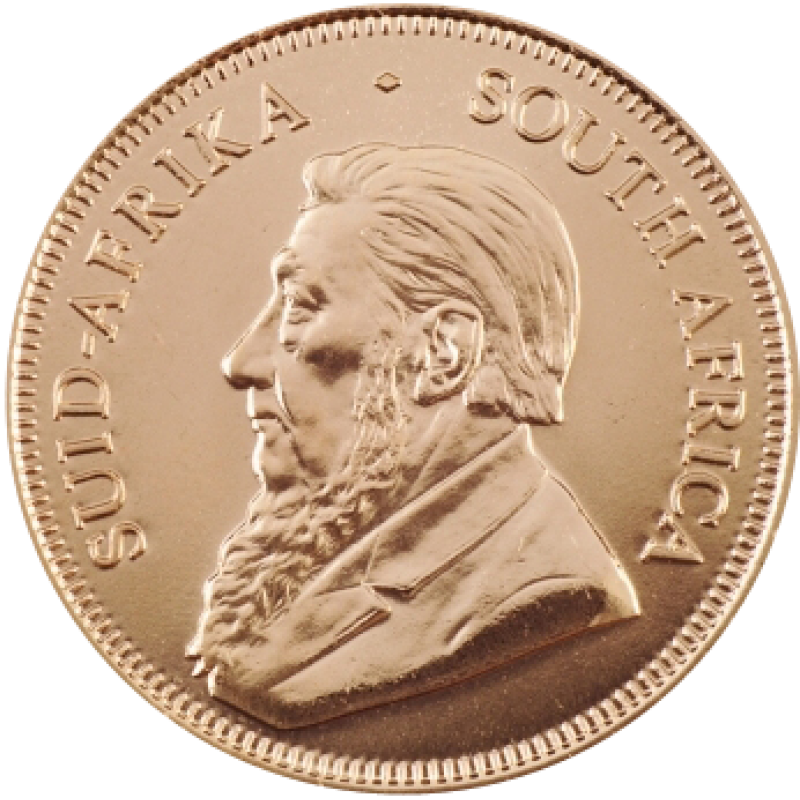 1 unce zlatá mince Krugerrand 2008 leštěná deska