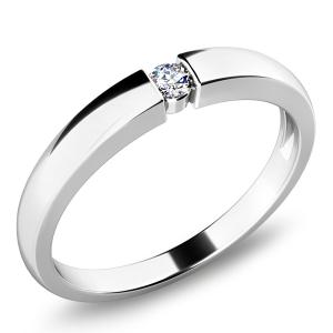 Zlatý prsten s diamantem AU 585/1000 PATTIC G10935B01 