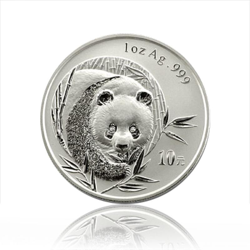 1 unce stříbrná mince China Panda 2003