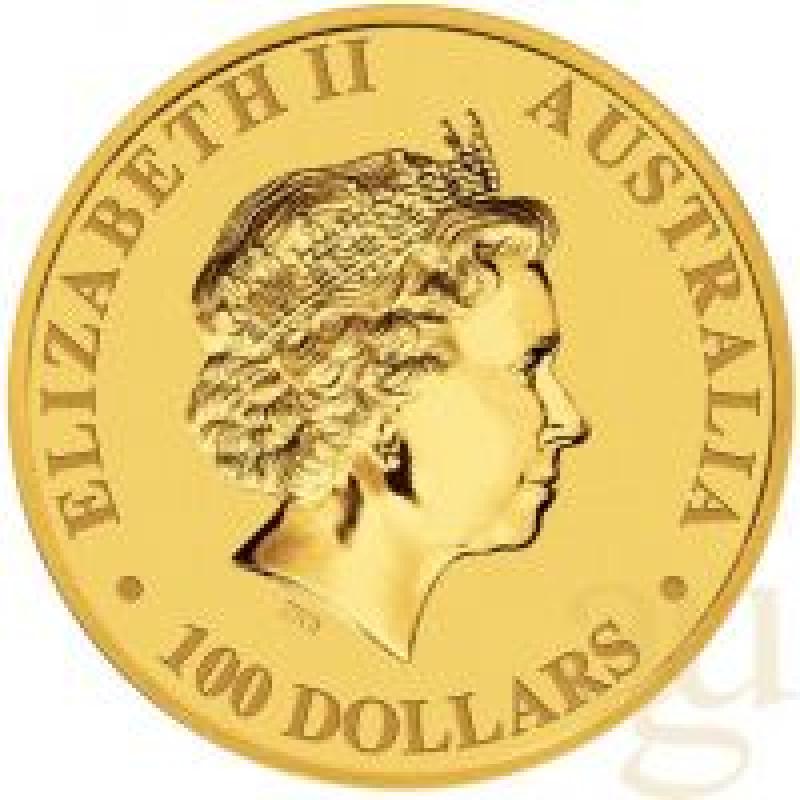 1/10 Unze Goldmünze Australien Känguru 2009