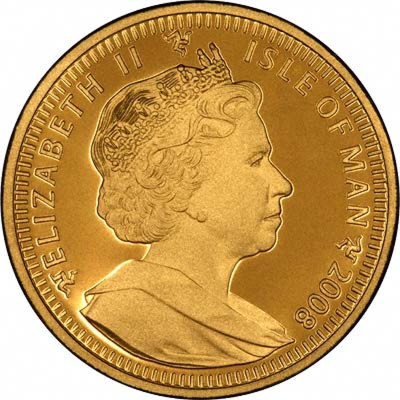 1 unce zlatá mince Isle of Man Crown Angel
