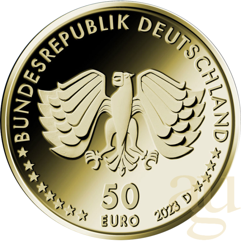 50 Euro Goldmünze Deutsches Handwerk - Ernährung 2023 (F)