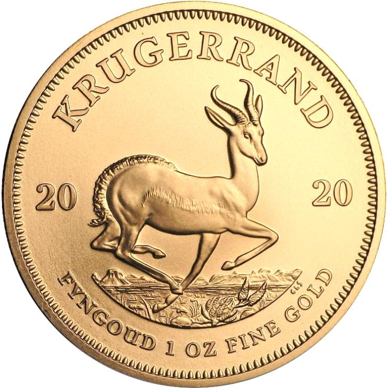 1 unce zlatá mince Krugerrand 2021