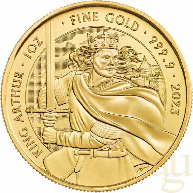 1 Unze Goldmünze Myths and Legends - King Arthur 2023