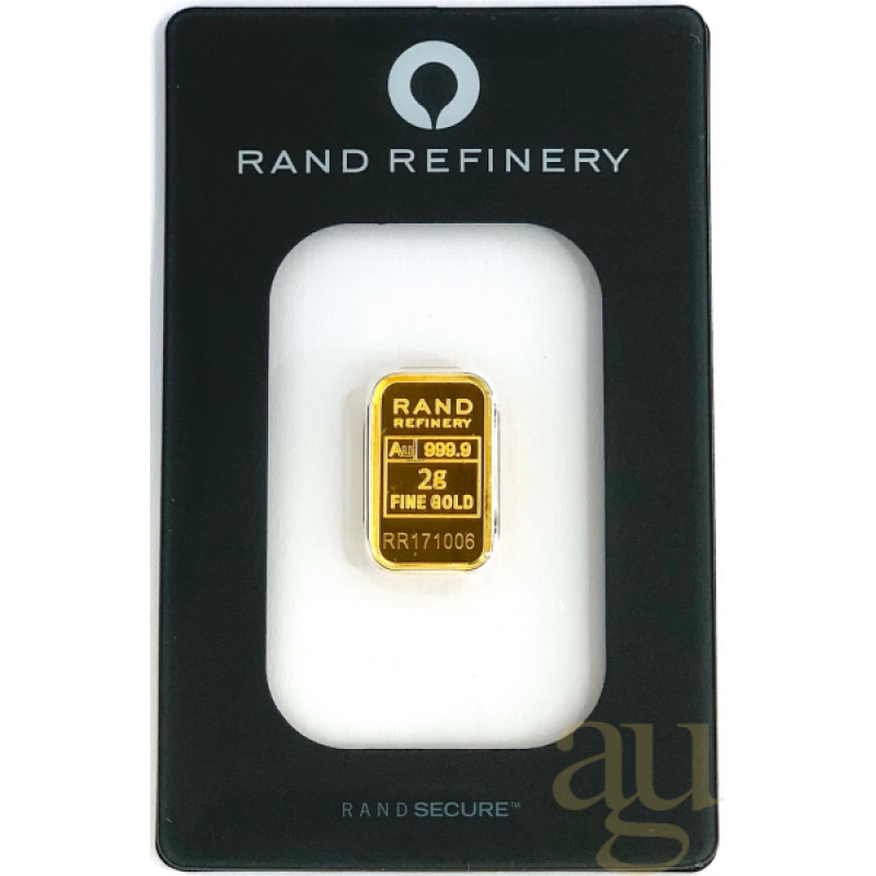 2 Gramm Goldbarren Rand Refinery - Mirage