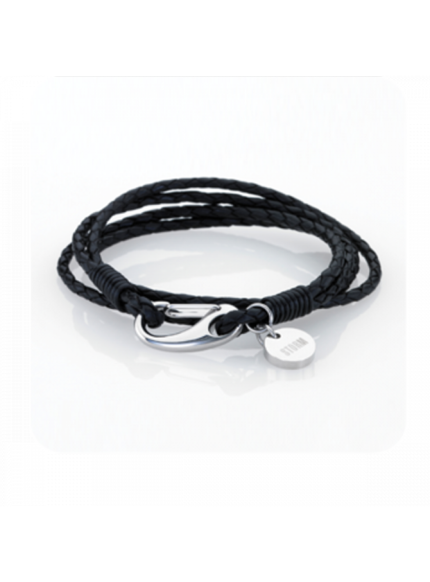 Náramek STORM Jax Wrap Bracelet Black 9980613/BK