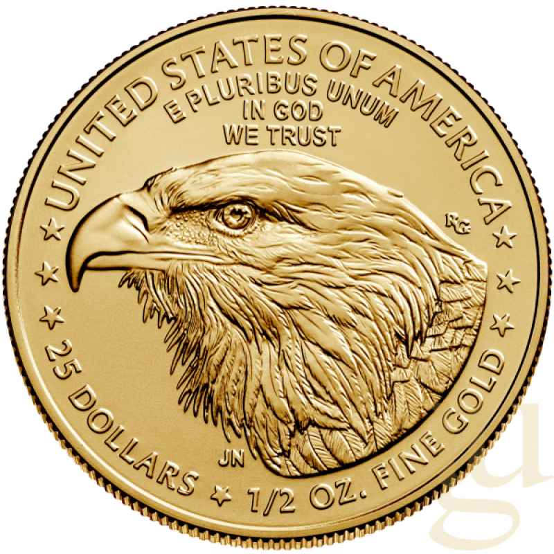 1/2 Unze Goldmünze American Eagle 2023