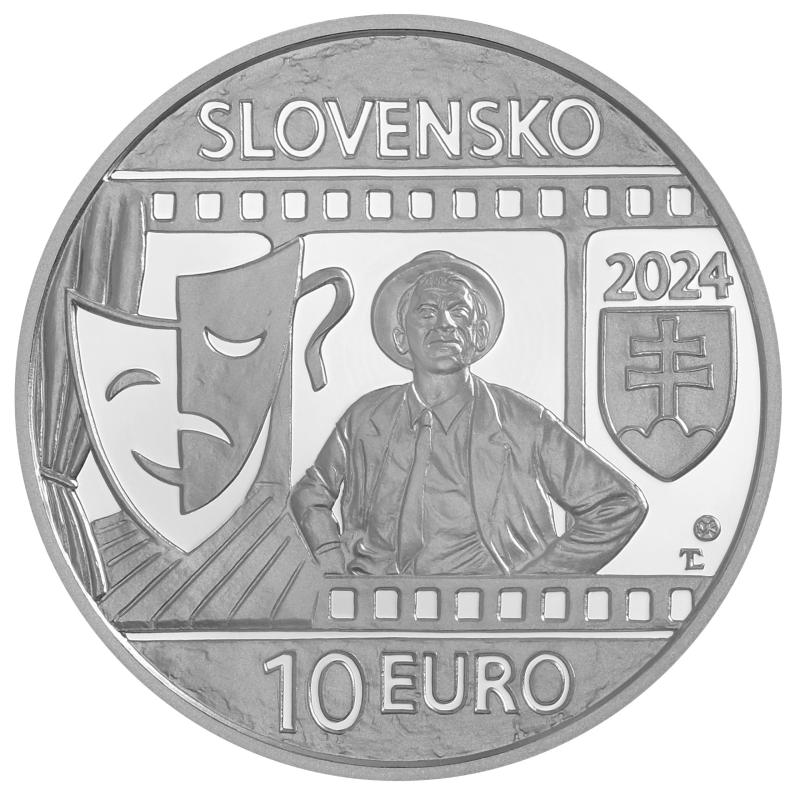 2024-PSM 10 eur Jozef Kroner -100. výročie narodenia B.K.