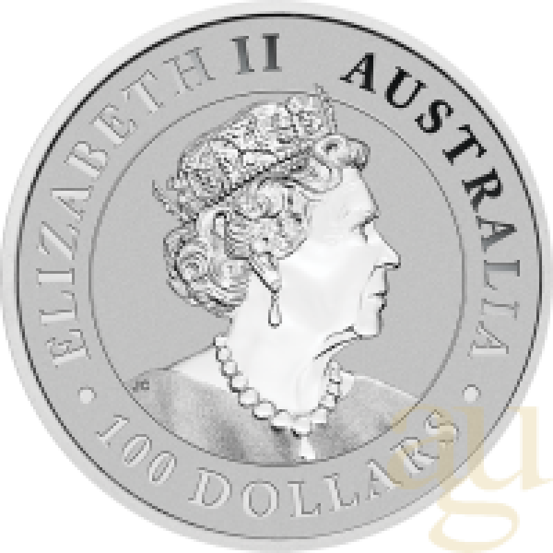 1 Unze Platinmünze Australien Wedge Tailed Eagle 2022 - Reverse Proof