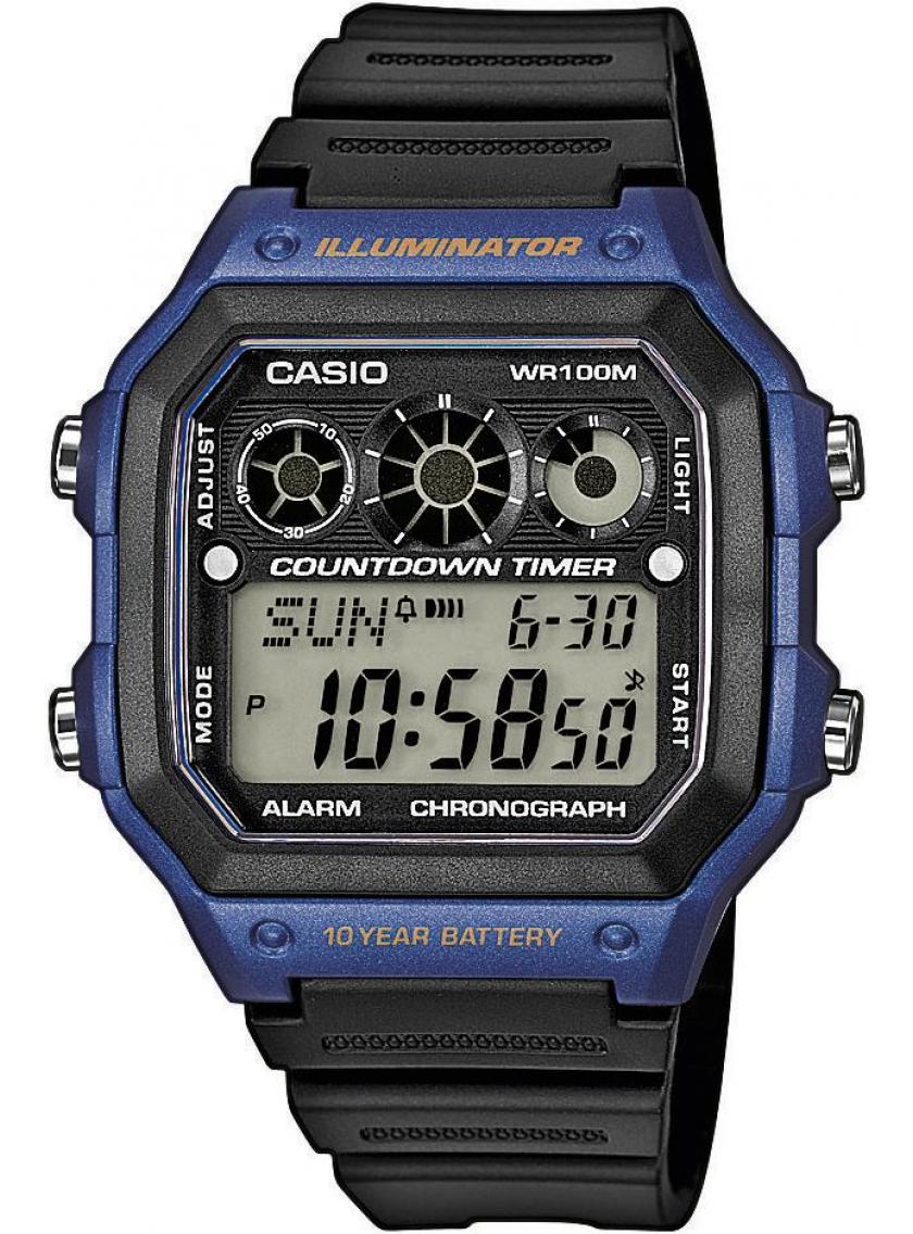 Unisex  hodinky CASIO Collection AE-1300WH-2A