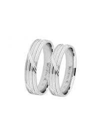 Stříbrný snubní prsten PATTIC AFD0007