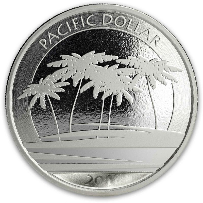 1 unce stříbrná mince Fiji Pacific Dollar 2018