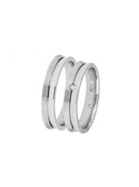 Stříbrný snubní prsten PATTIC AT0998