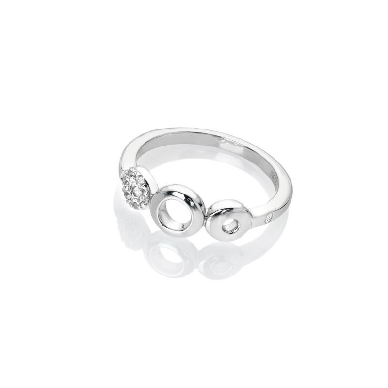 Strieborný prsteň Hot Diamonds Balance DR243-54
